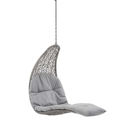 Landscape Hanging Chaise Lounge Outdoor Patio Swing Chair