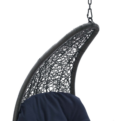 Landscape Hanging Chaise Lounge Outdoor Patio Swing Chair