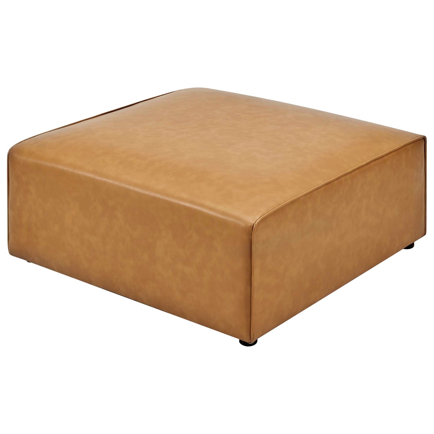 Mingle Vegan Leather Ottoman