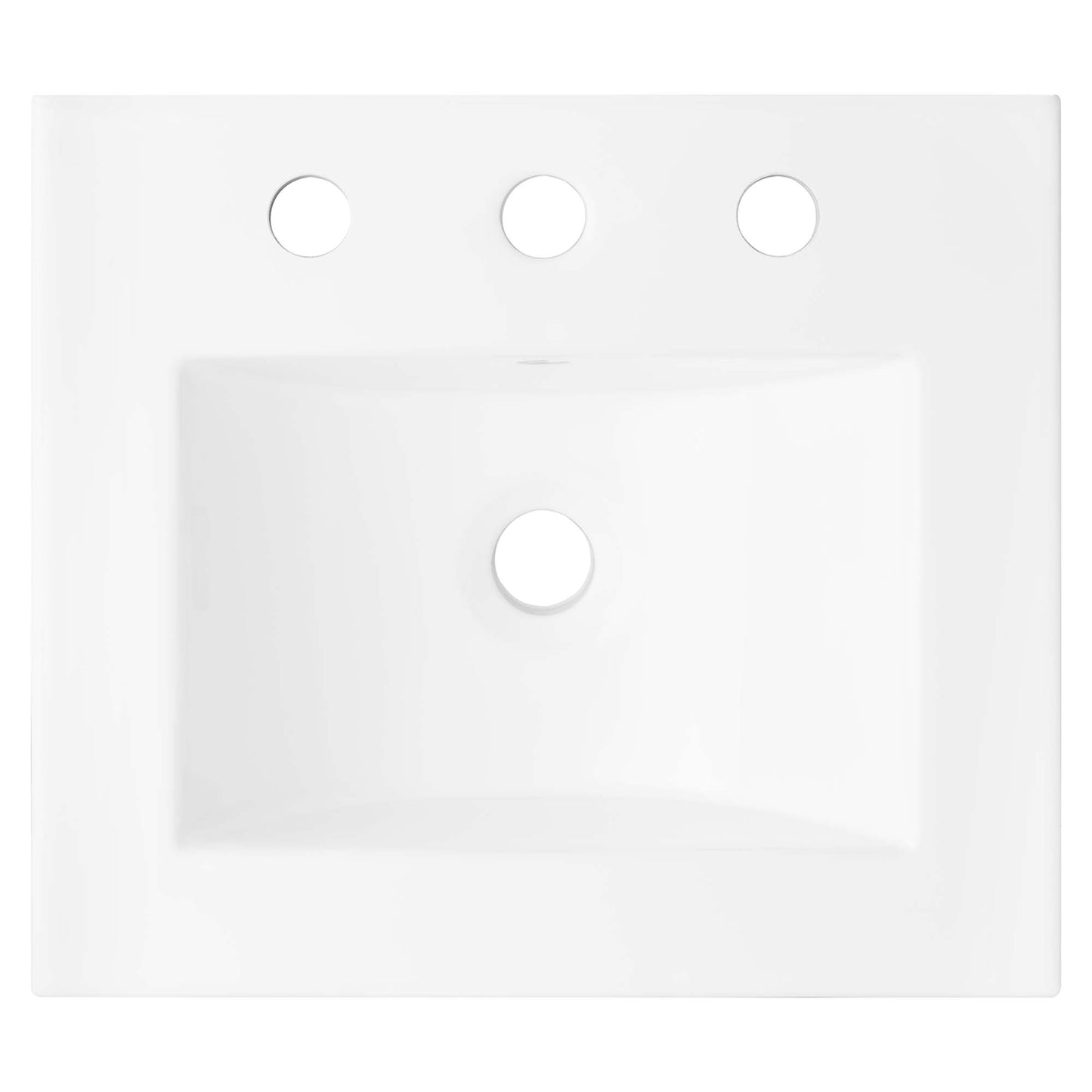 Cayman 18" Bathroom Sink White