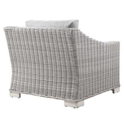 Conway Outdoor Patio Wicker Rattan Armchair