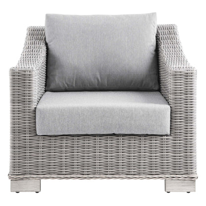 Conway Outdoor Patio Wicker Rattan Armchair