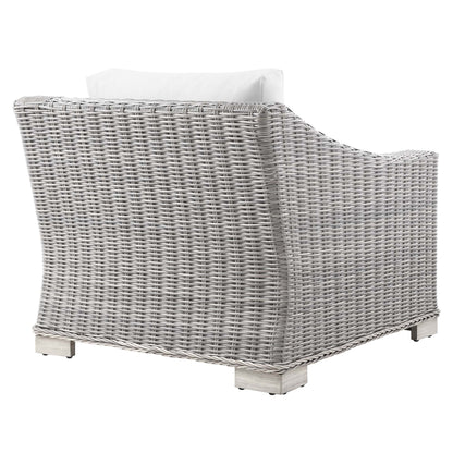 Conway Outdoor Patio Wicker Rattan Armchair