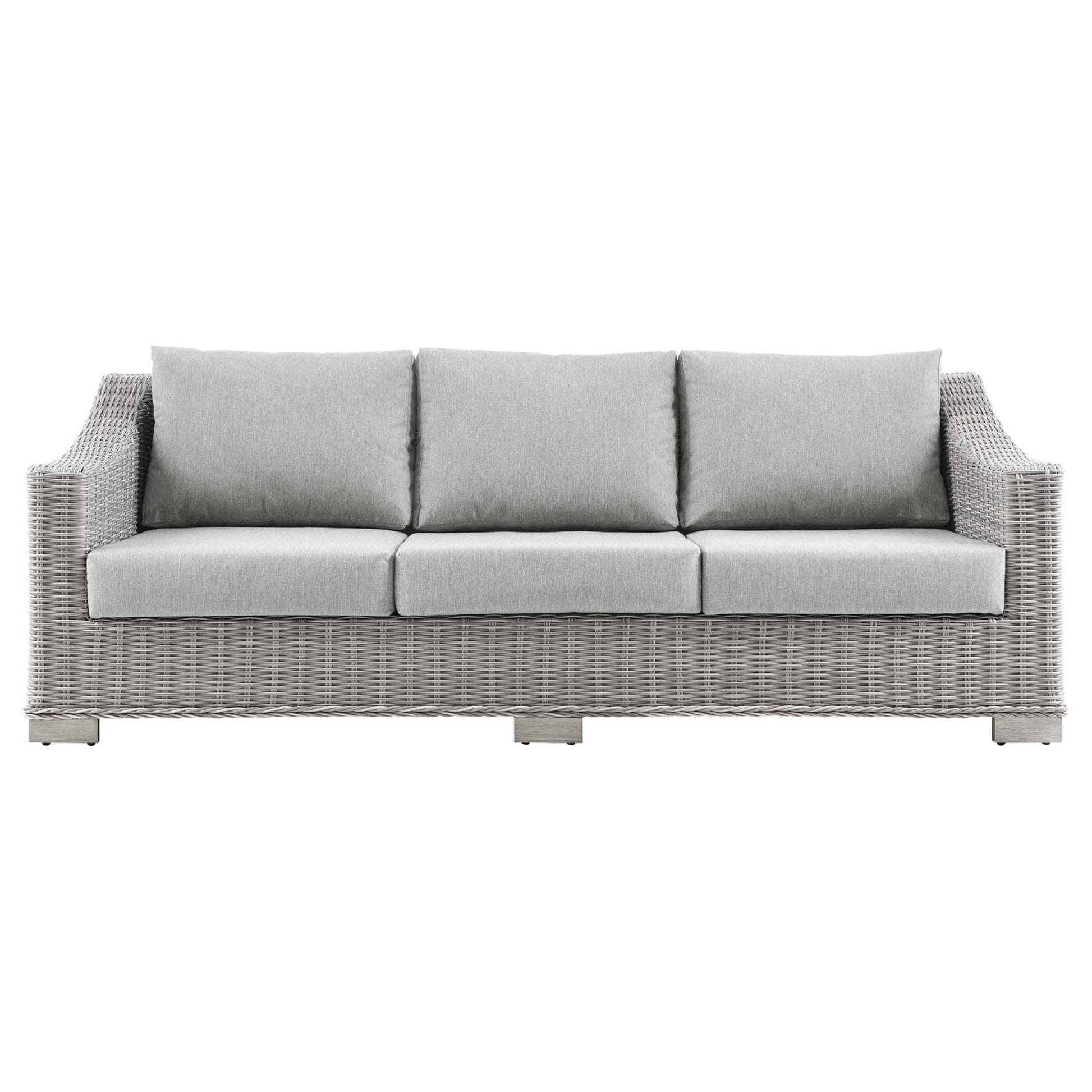 Conway Outdoor Patio Wicker Rattan Sofa