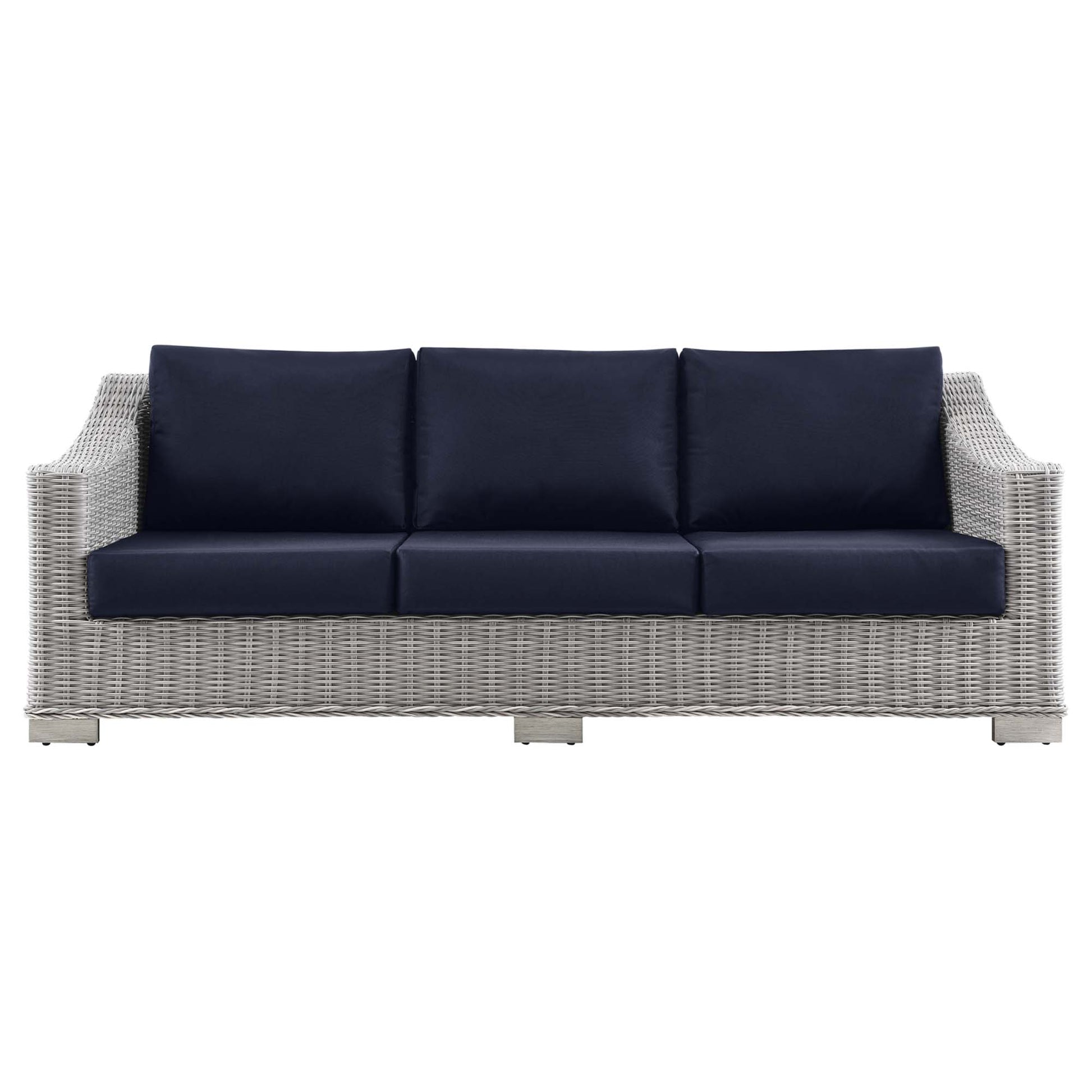 Conway Outdoor Patio Wicker Rattan Sofa