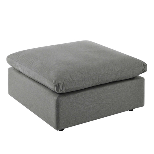 Commix Overstuffed Outdoor Patio Ottoman