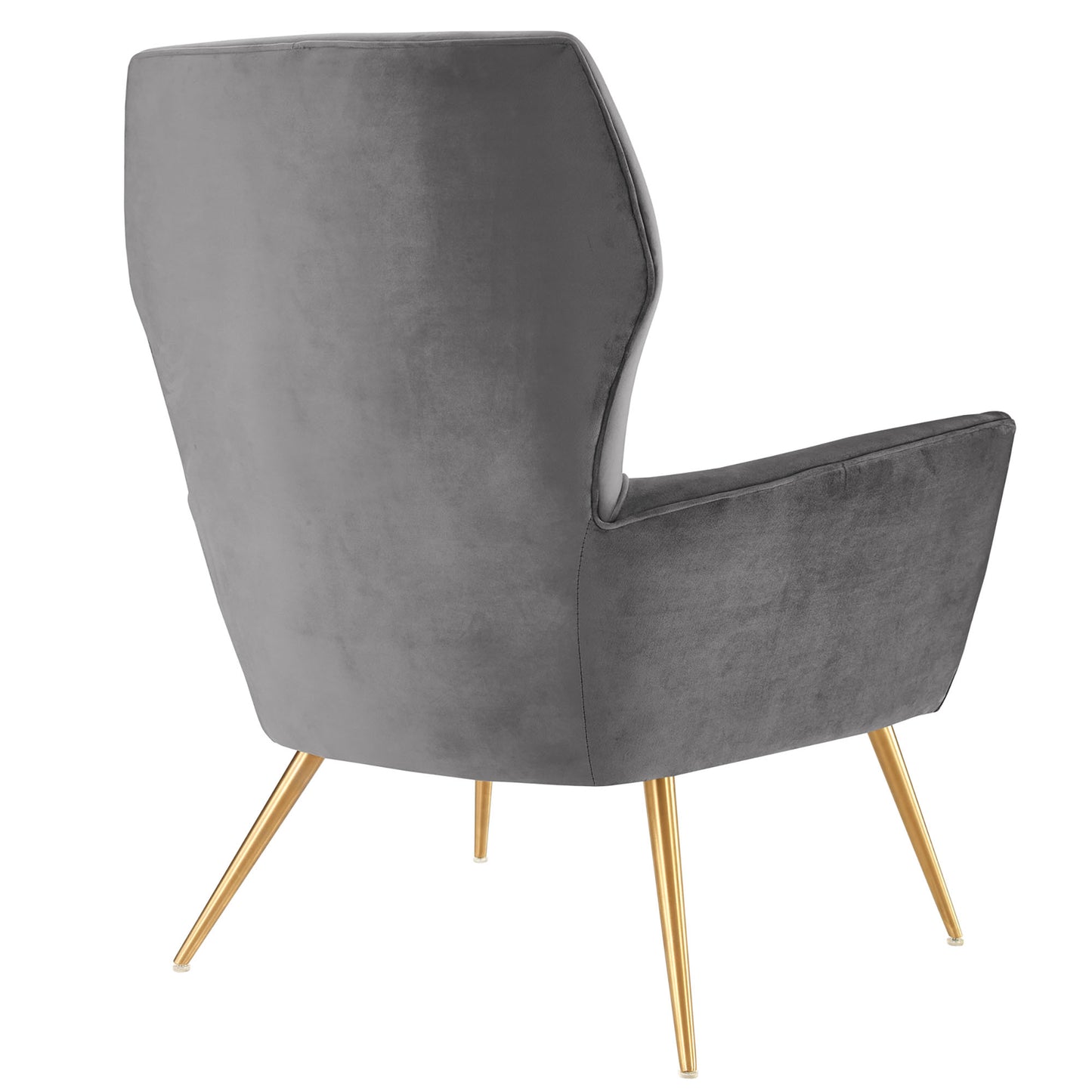 Renata Button Tufted Performance Velvet Armchair