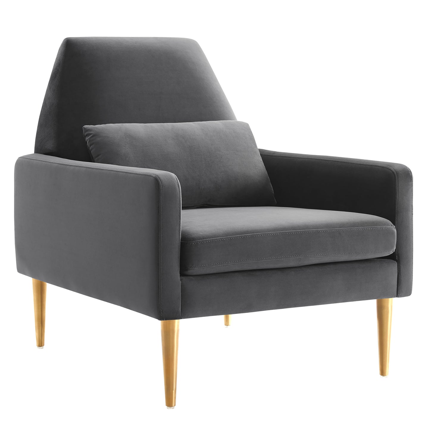 Liliana Performance Velvet Armchair