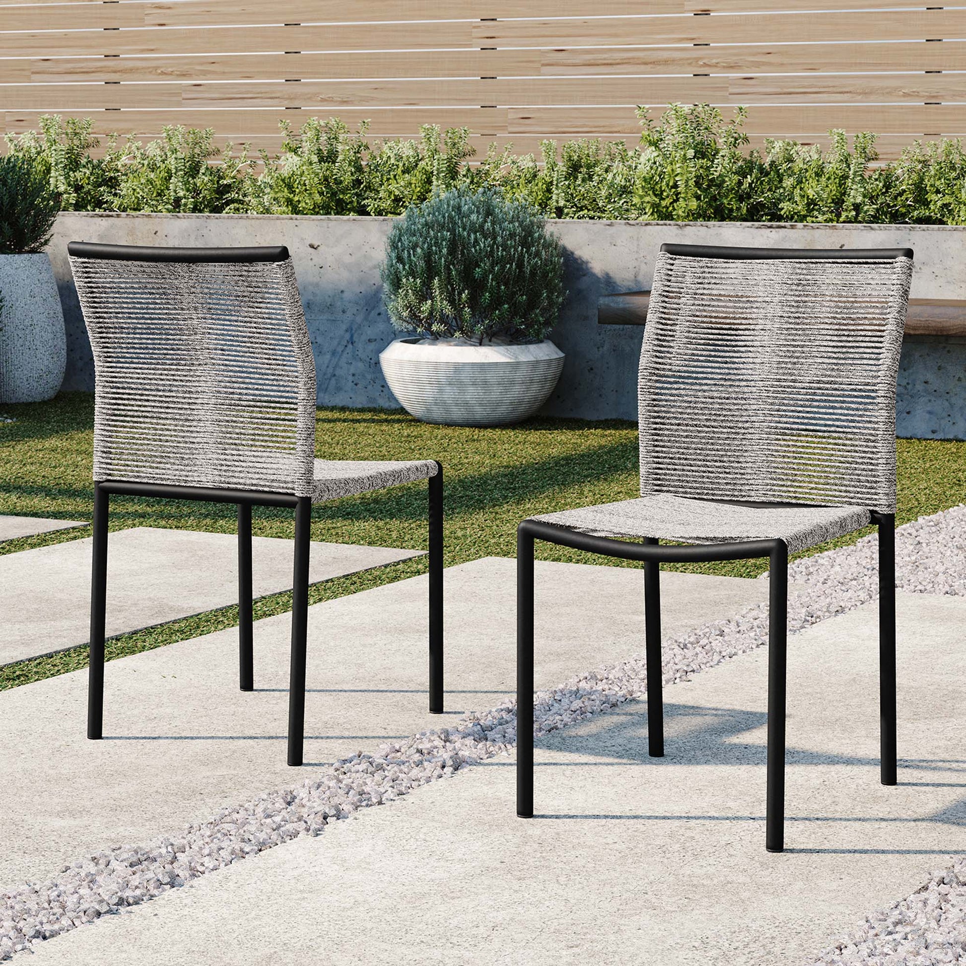 Serenity Outdoor Patio Chairs Set of 2