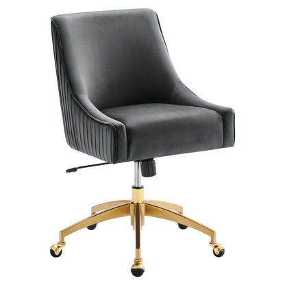 Discern Performance Velvet Office Chair