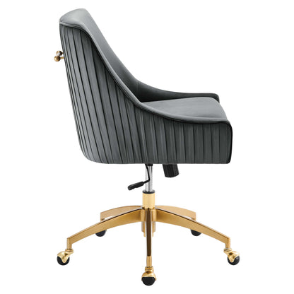 Discern Performance Velvet Office Chair