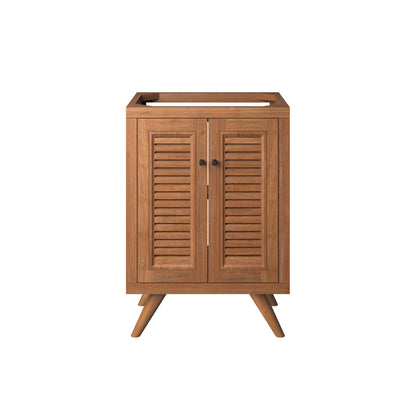 Birdie 24" Teak Wood Bathroom Vanity Cabinet (Sink Basin Not Included)