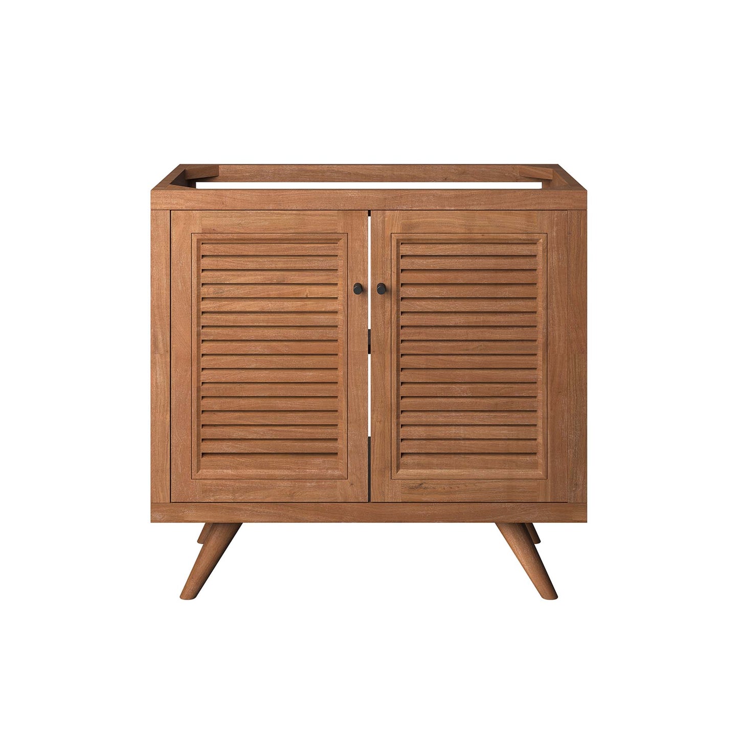 Birdie 36" Teak Wood Bathroom Vanity Cabinet (Sink Basin Not Included)