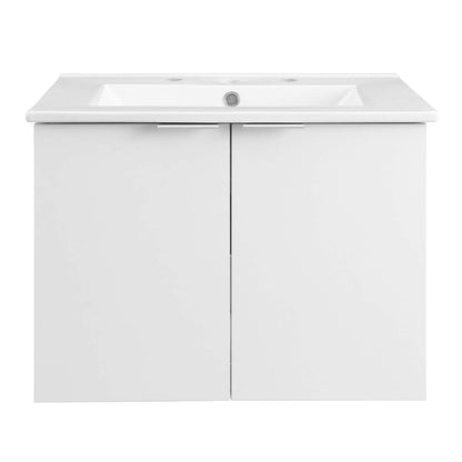 Maybelle 24" Wall-Mount Bathroom Vanity