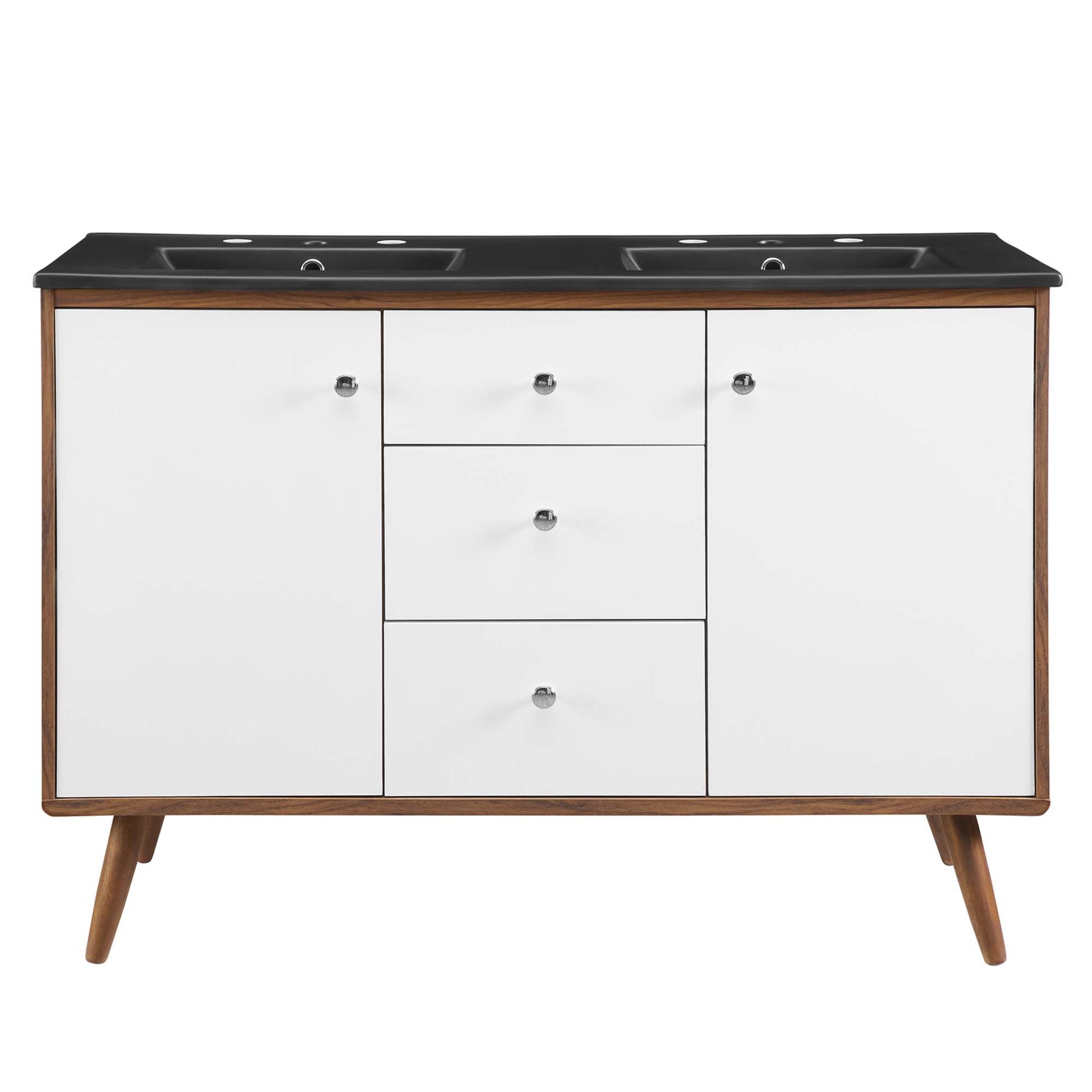 Transmit 48" Double Sink Bathroom Vanity