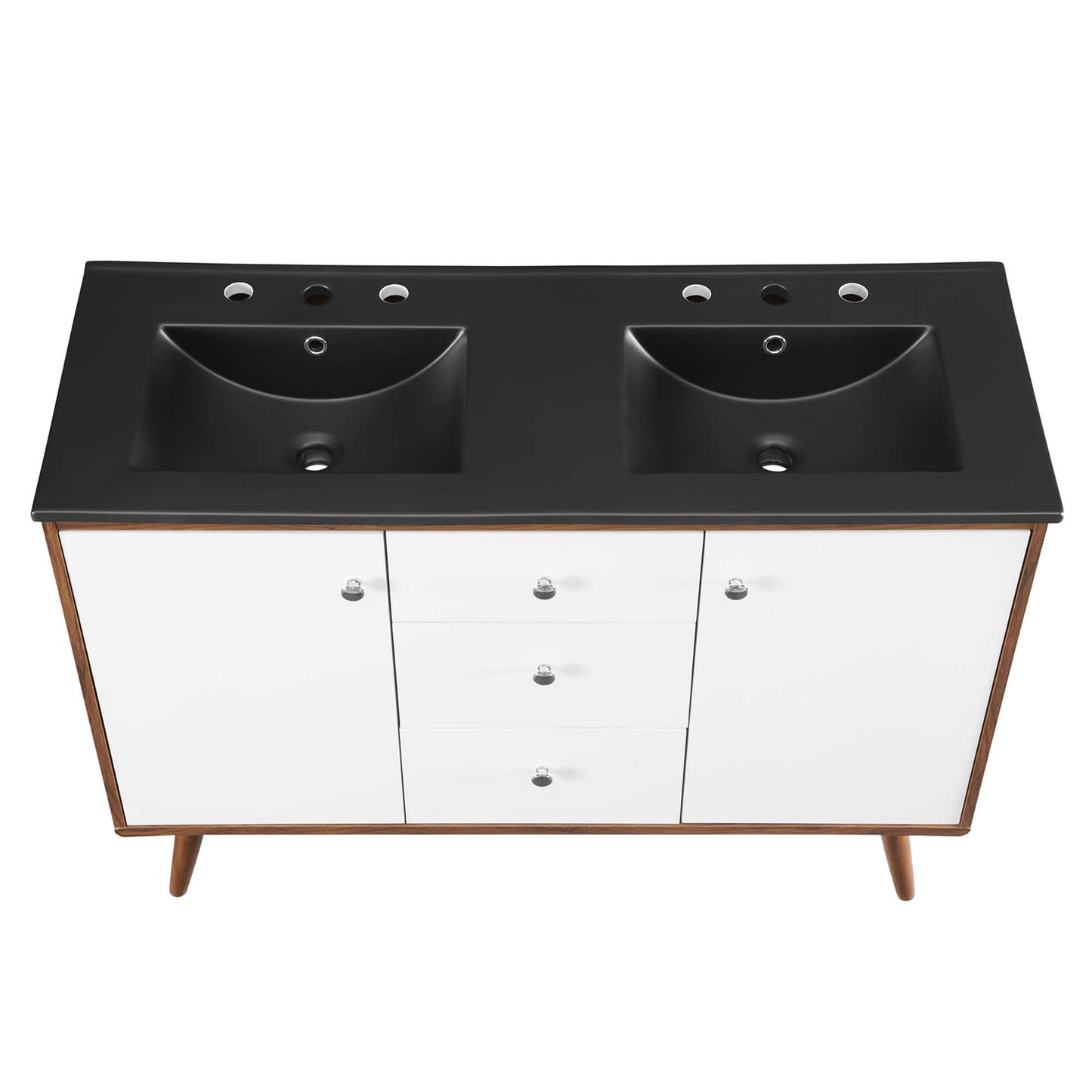 Transmit 48" Double Sink Bathroom Vanity