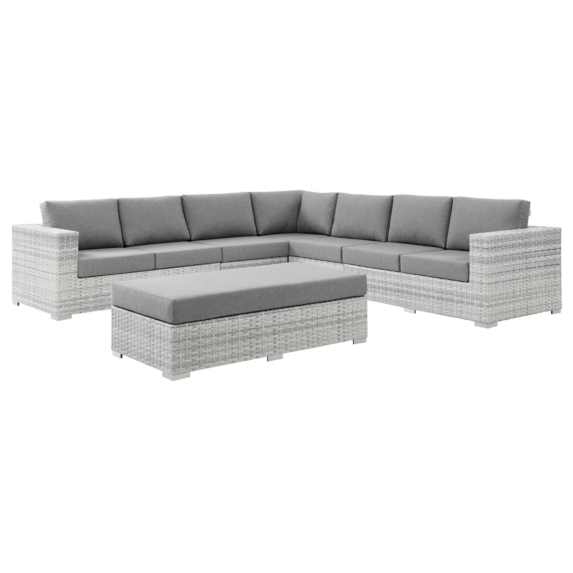 Convene 6-Piece Outdoor Patio Sectional Set