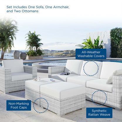 Convene 4-Piece Outdoor Patio Set