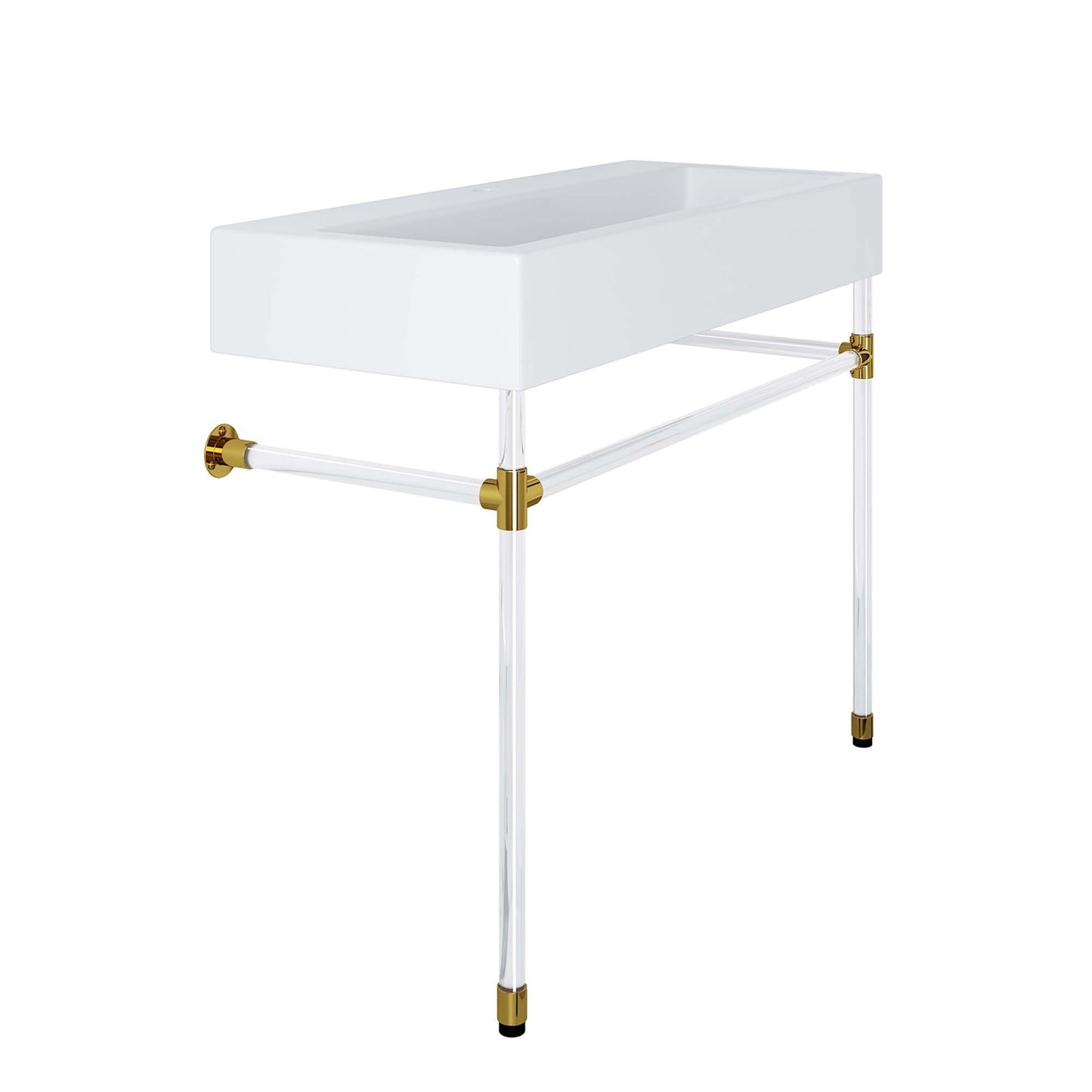 Redeem 40" Acrylic Wall-Mount Bathroom Vanity