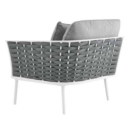 Stance Outdoor Patio Aluminum Right-Facing Armchair