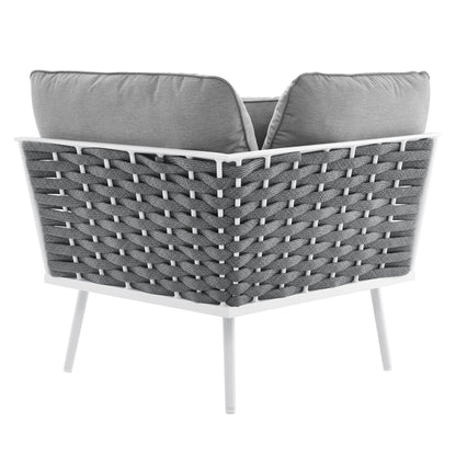 Stance Outdoor Patio Aluminum Corner Chair