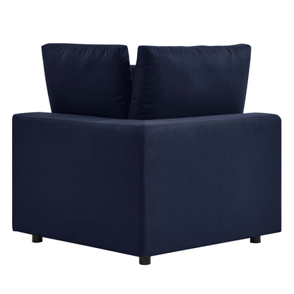 Commix Overstuffed Outdoor Patio Loveseat