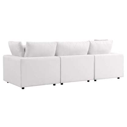 Commix Overstuffed Outdoor Patio Sofa