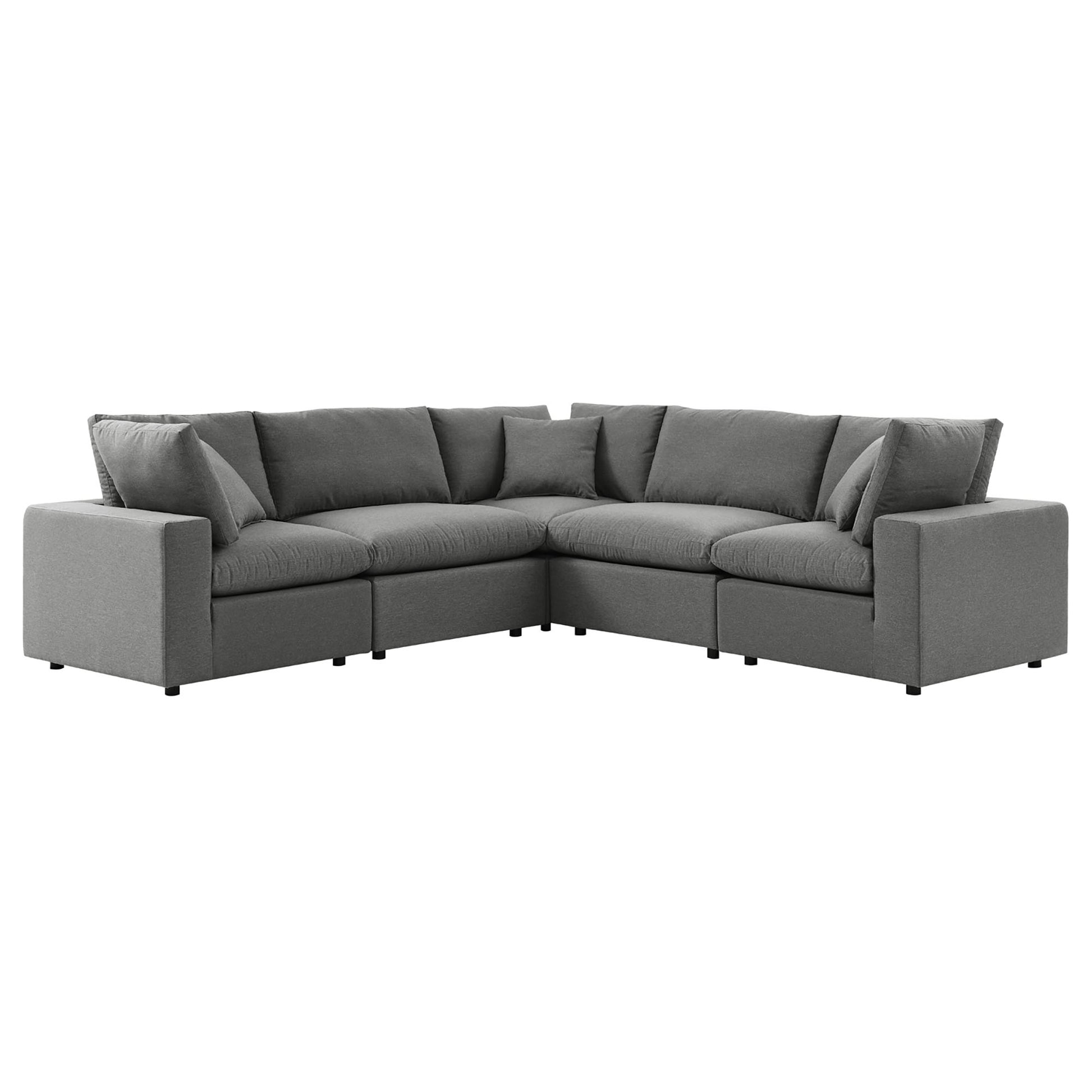 Commix 5-Piece Outdoor Patio Sectional Sofa