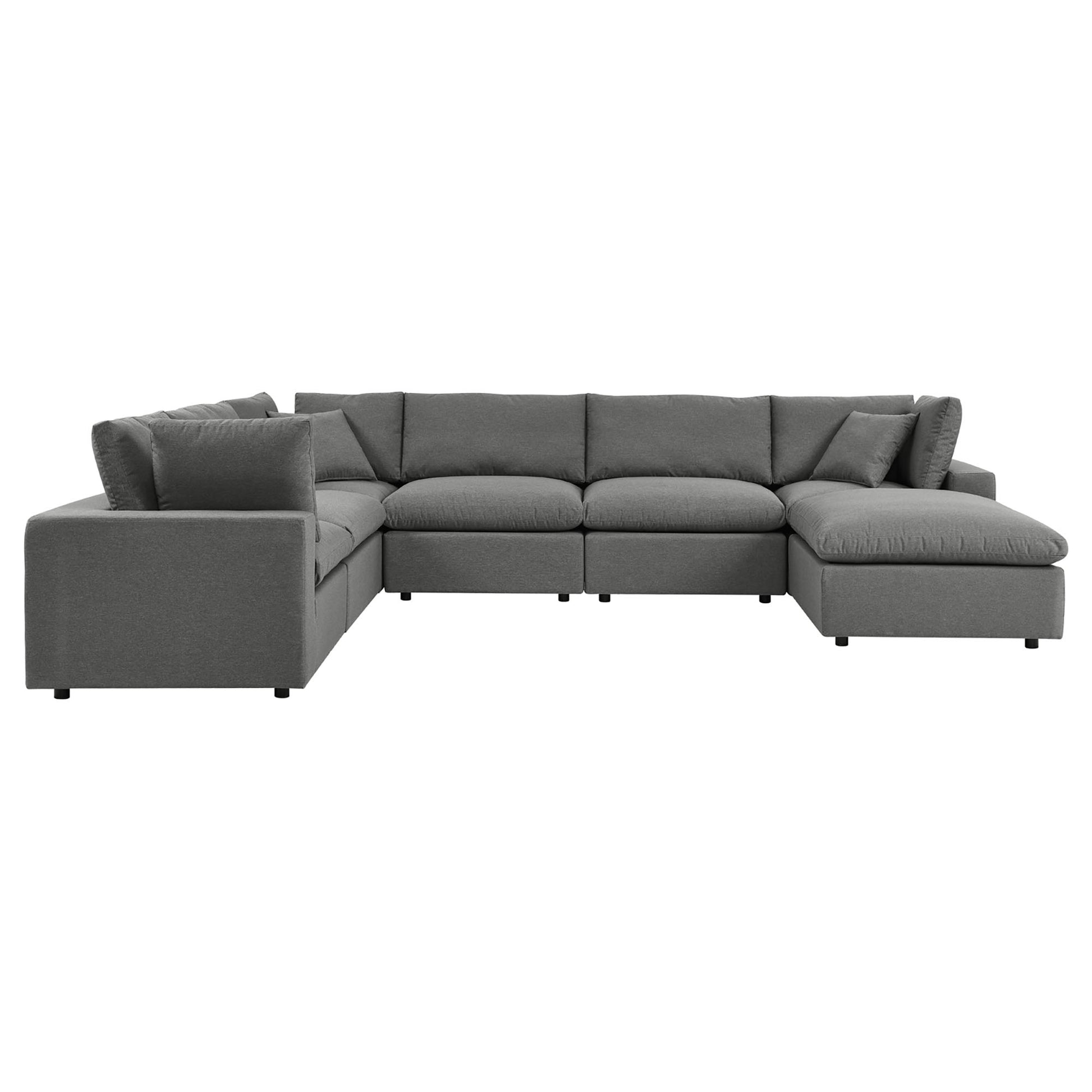 Commix 7-Piece Outdoor Patio Sectional Sofa