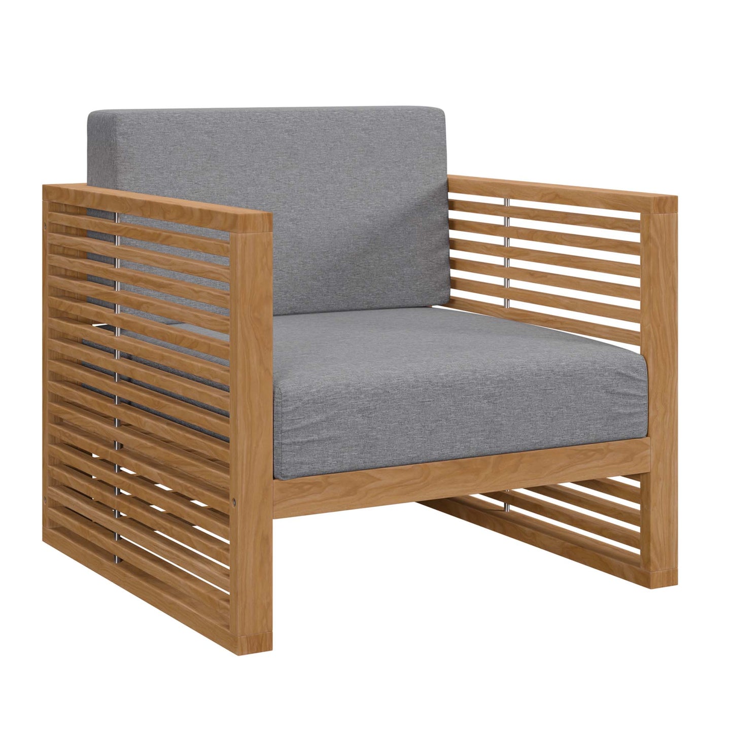 Carlsbad Teak Wood Outdoor Patio Armchair