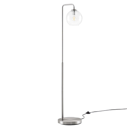 Lighting, Floor Lamps, Marble Base Lamp, Metal lamp, Transparent Lamp,