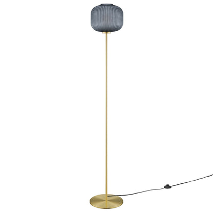 Lighting, Floor Lamps, Marble Base Lamp, Metal lamp, Transparent Lamp,