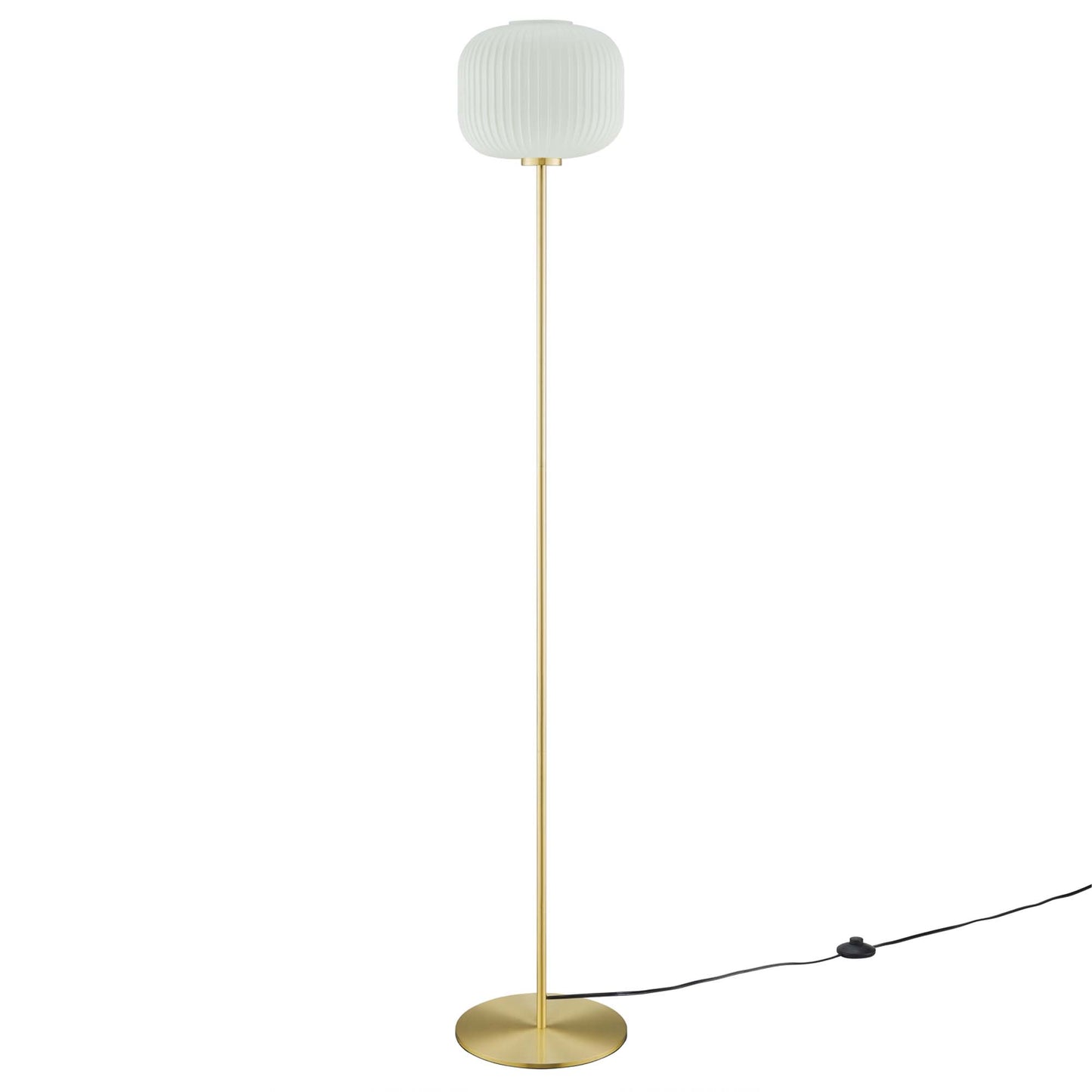 Lighting, Floor Lamps, Marble Base Lamp, Metal lamp, Transparent Lamp,