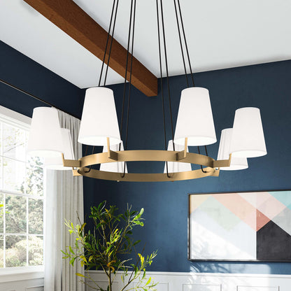 Surround 8-Light Chandelier