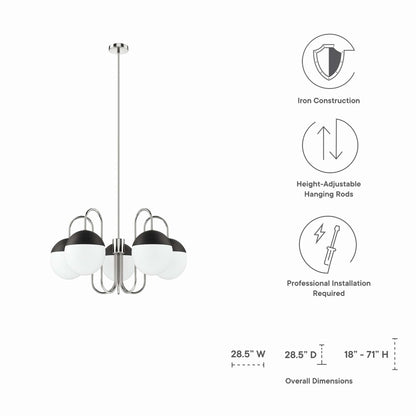 Stellar 5-Light Chandelier