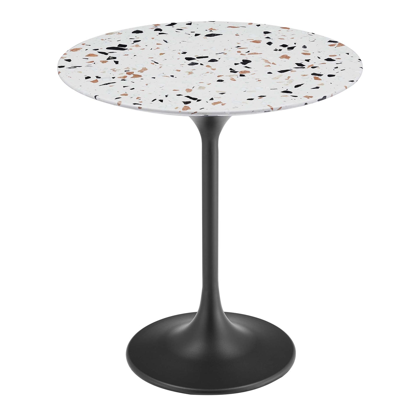 Lippa 20" Round Terrazzo Side Table