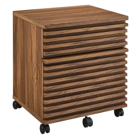 Render Wood File Cabinet