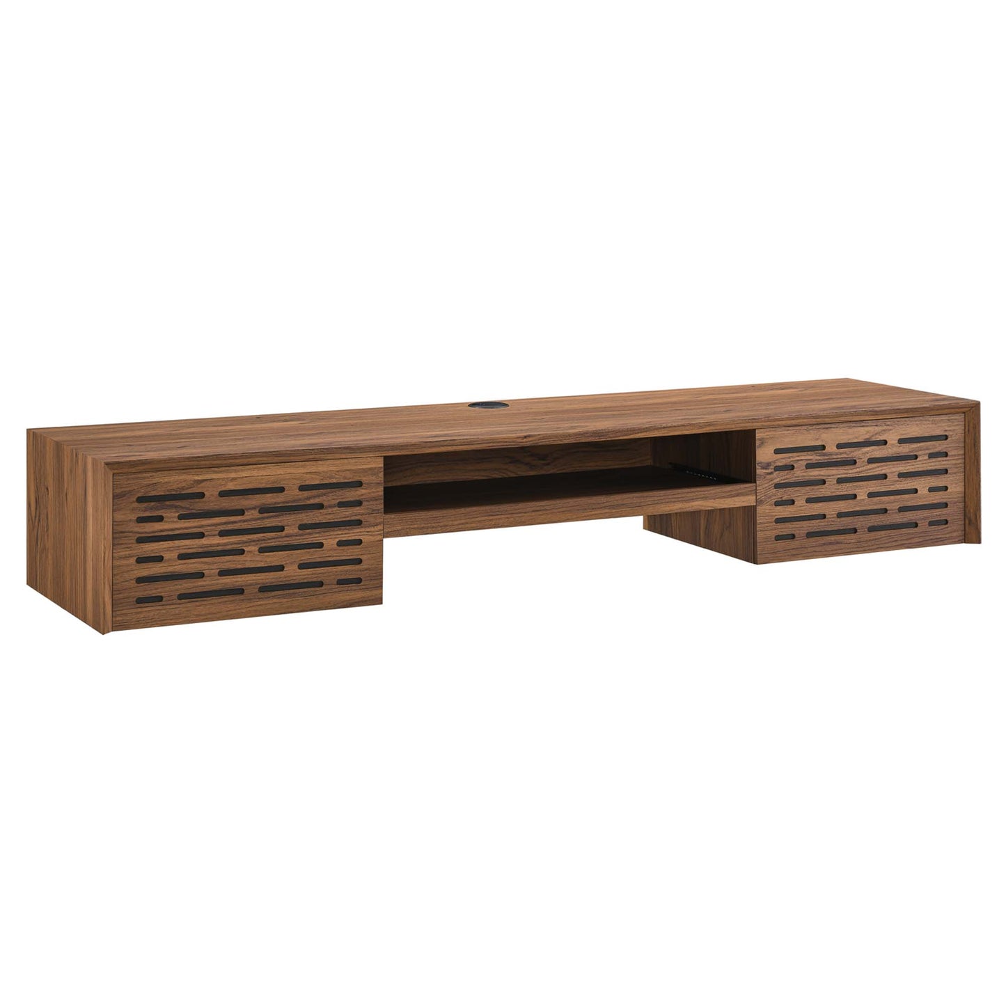 Merit 60" Wall Mount Wood Office Desk