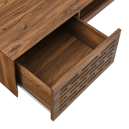 Merit 60" Wall Mount Wood Office Desk