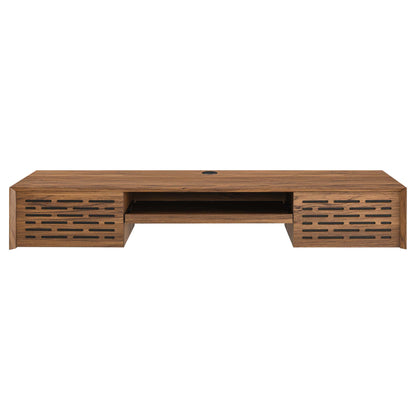 Merit 60" Wall Mount Wood Office Desk