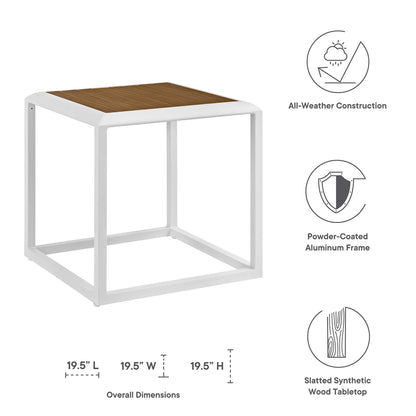 Stance 3 Piece Outdoor Patio Aluminum Set