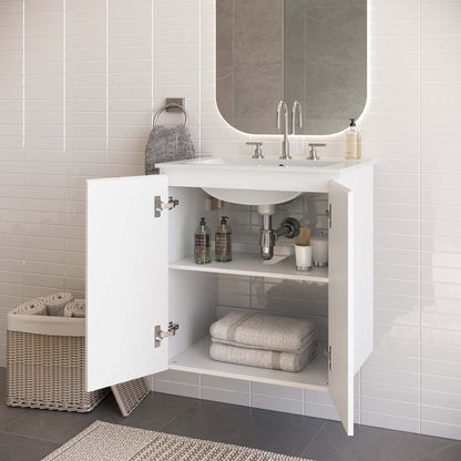 Bryn 24" Wall-Mount Bathroom Vanity