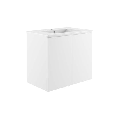 Bryn 30" Wall-Mount Bathroom Vanity