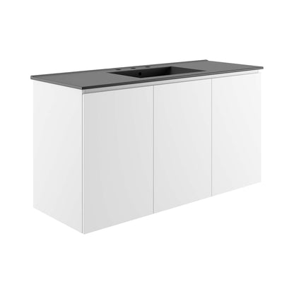 Bryn 48" Wall-Mount Bathroom Vanity