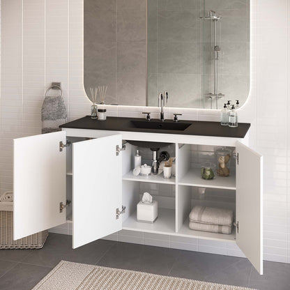 Bryn 48" Wall-Mount Bathroom Vanity