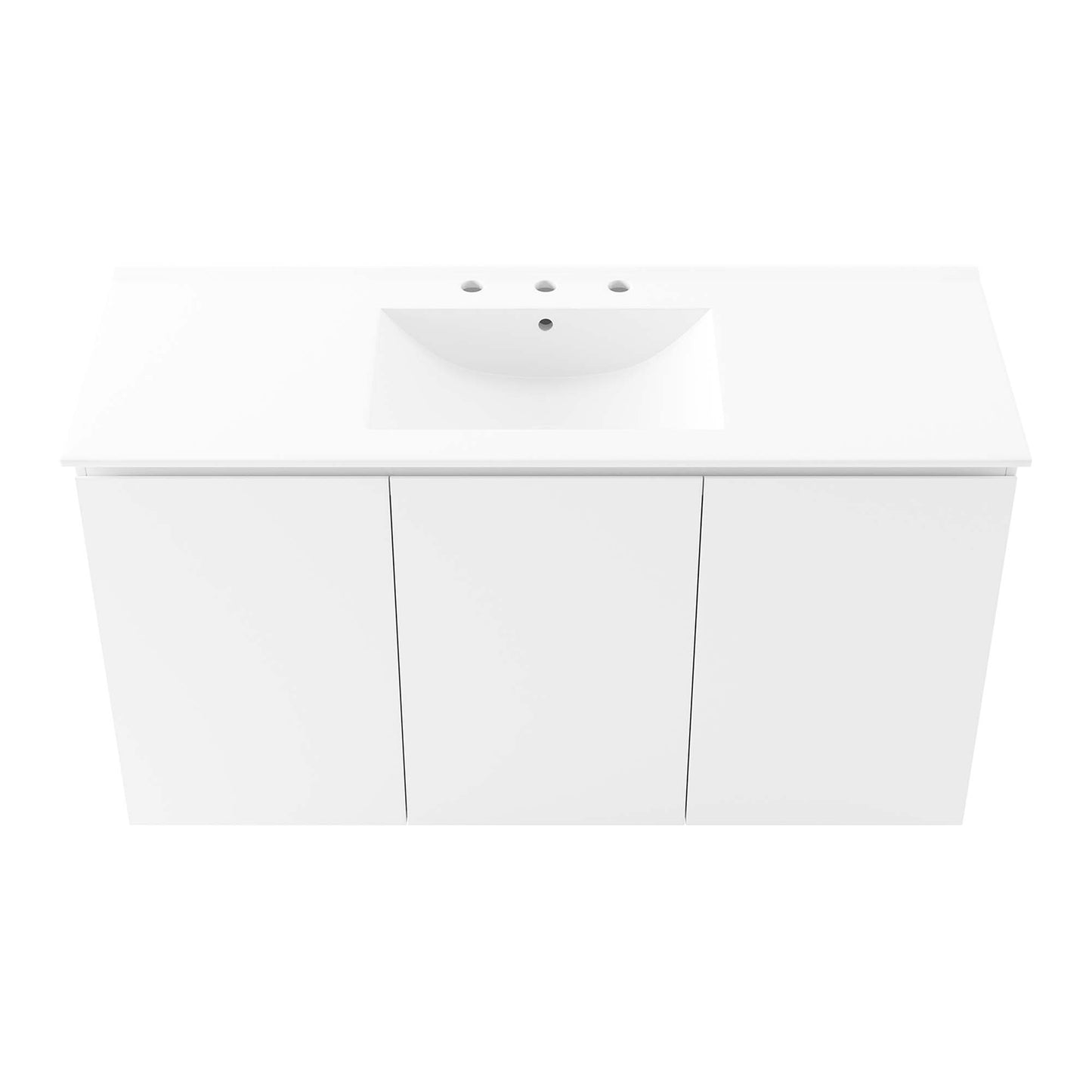 Bryn 48" Wall-Mount Bathroom Vanity