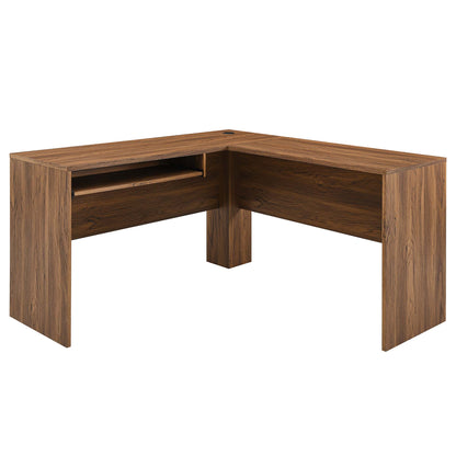 Transmit Wood Desk and File Cabinet Set