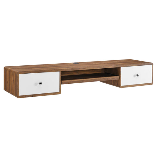 Transmit 60" Wall Mount Wood Office Desk