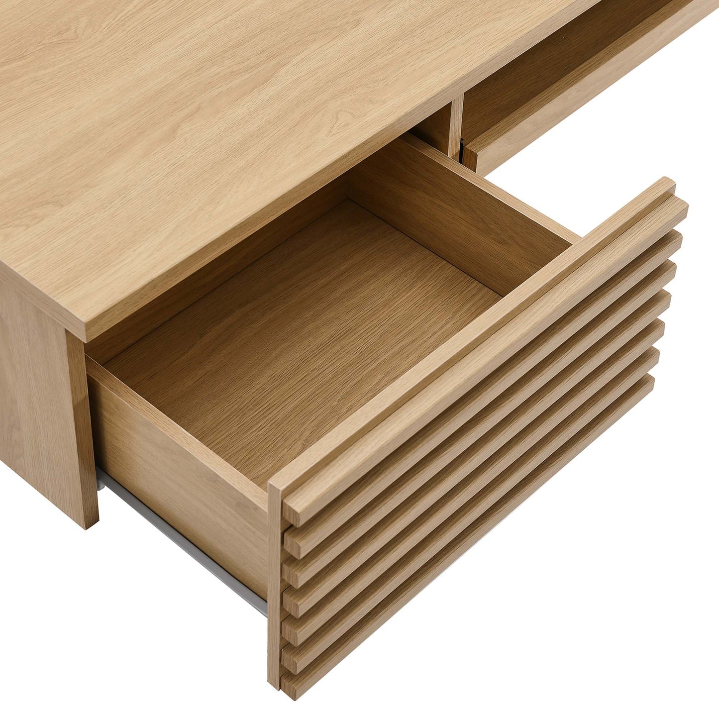 Render Wall Mount Wood Office Desk