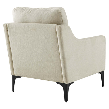 Corland Upholstered Fabric Armchair